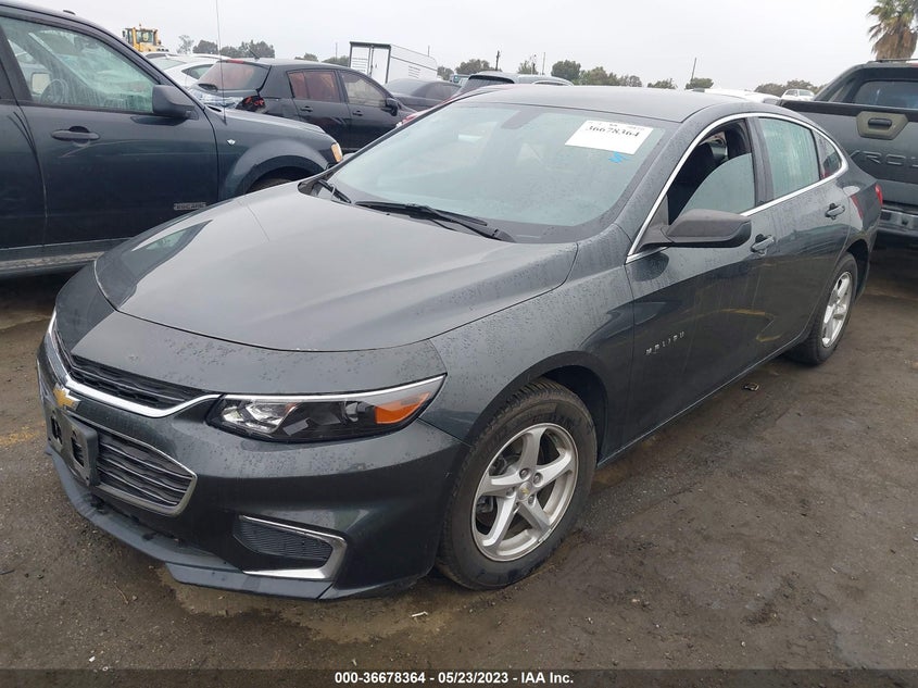 VIN 1G1ZB5ST7JF226467 2018 CHEVROLET MALIBU LS