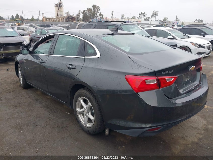 VIN 1G1ZB5ST7JF226467 2018 CHEVROLET MALIBU LS