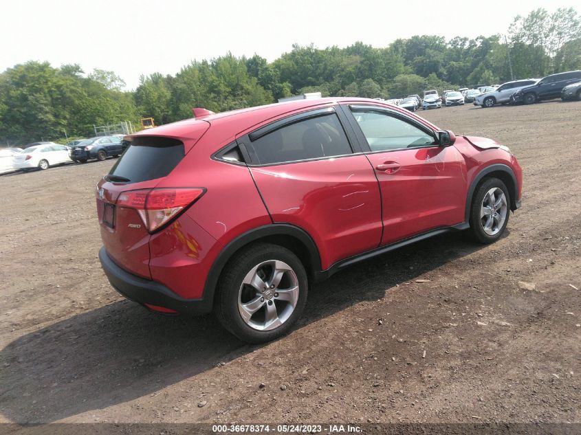 2018 HONDA HR-V LX - 3CZRU6H34JG719918