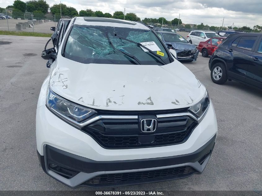 2021 HONDA CR-V EX-L - 7FARW1H86ME017788