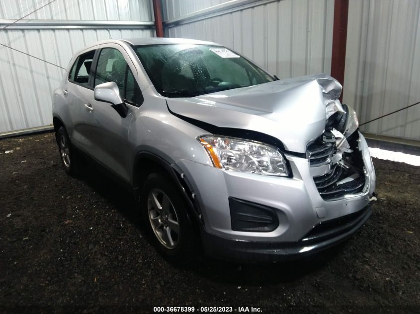 2016 CHEVROLET TRAX LS - 3GNCJNSB6GL264138