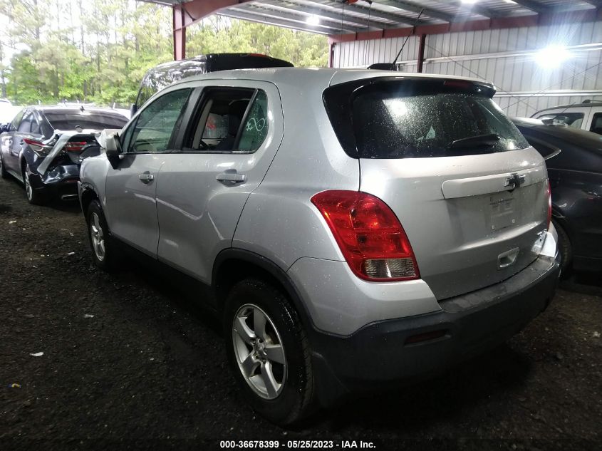 2016 CHEVROLET TRAX LS - 3GNCJNSB6GL264138