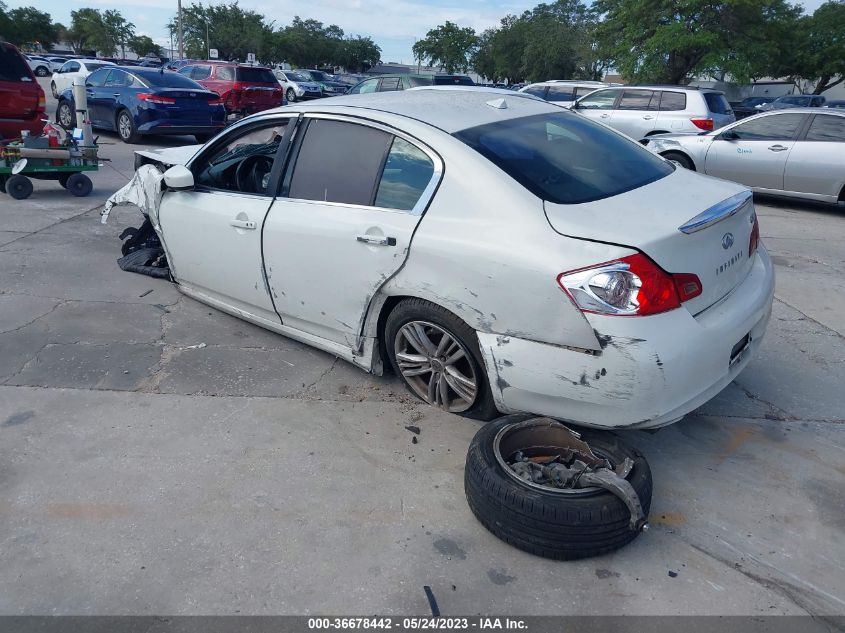 2013 INFINITI G37 SEDAN JOURNEY - JN1CV6AP5DM301314