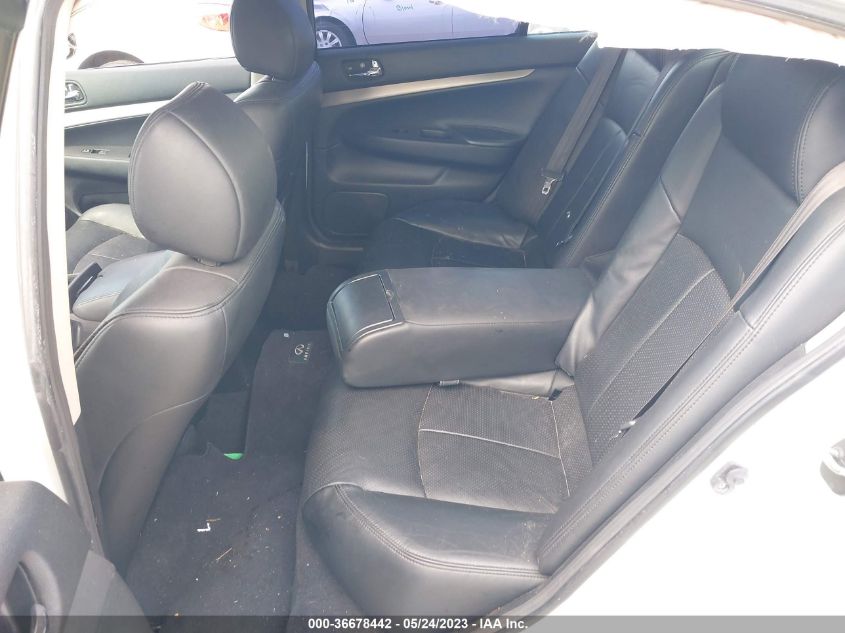 2013 INFINITI G37 SEDAN JOURNEY - JN1CV6AP5DM301314