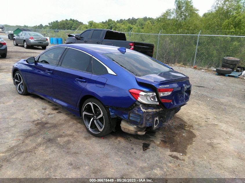 2018 HONDA ACCORD SEDAN SPORT 1.5T - 1HGCV1F39JA140857