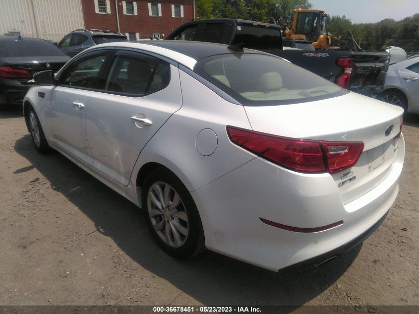 2015 KIA OPTIMA EX - 5XXGN4A79FG393653