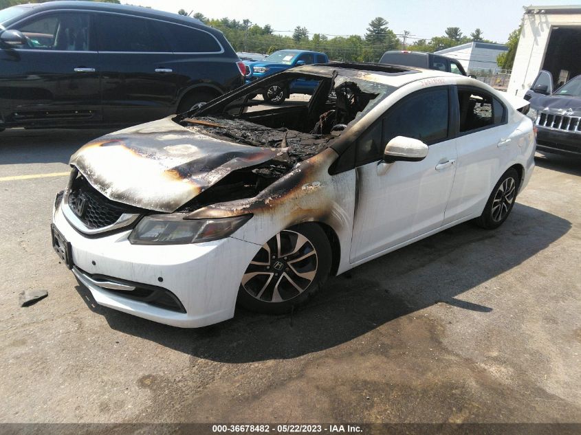 2014 HONDA CIVIC SEDAN EX - 2HGFB2F88EH500778
