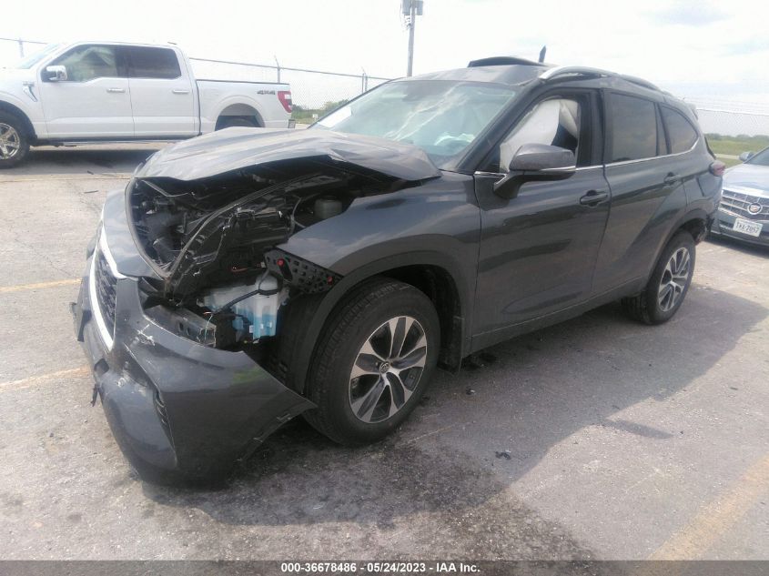 2023 TOYOTA HIGHLANDER XLE - 5TDKDRBH3PS505851