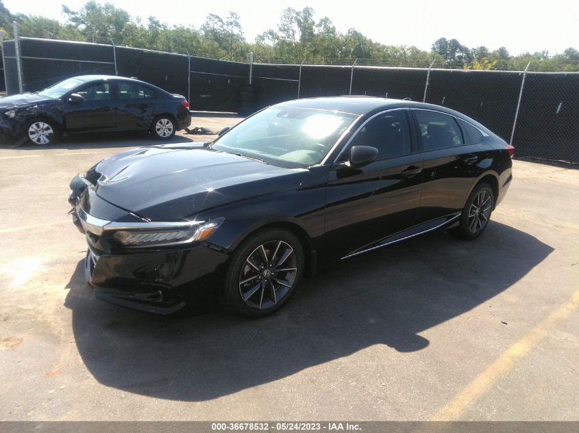 2021 HONDA ACCORD SEDAN EX-L - 1HGCV1F54MA039814