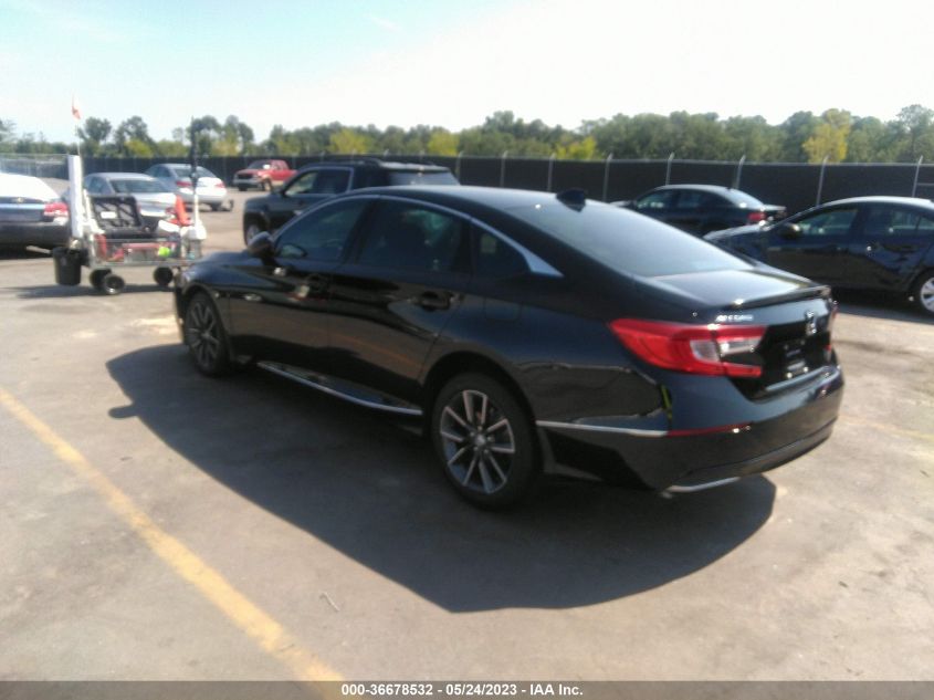 2021 HONDA ACCORD SEDAN EX-L - 1HGCV1F54MA039814