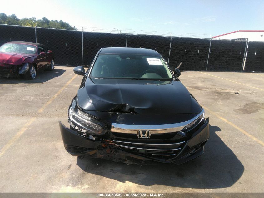 2021 HONDA ACCORD SEDAN EX-L - 1HGCV1F54MA039814