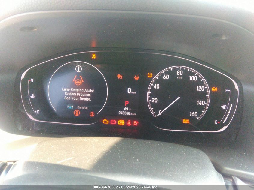 2021 HONDA ACCORD SEDAN EX-L - 1HGCV1F54MA039814