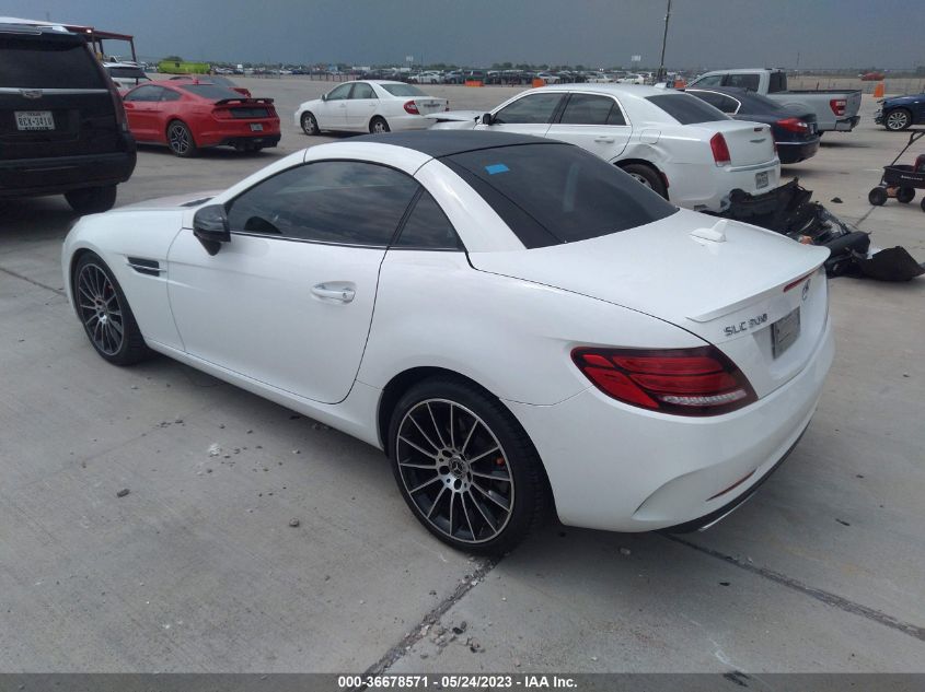 2018 MERCEDES-BENZ SLC SLC 300 - WDDPK3JA8JF153795