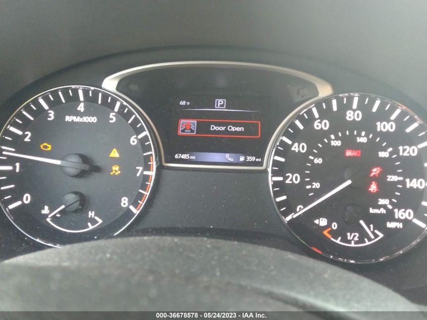 2017 NISSAN ALTIMA 2.5 SV - 1N4AL3AP0HC151672