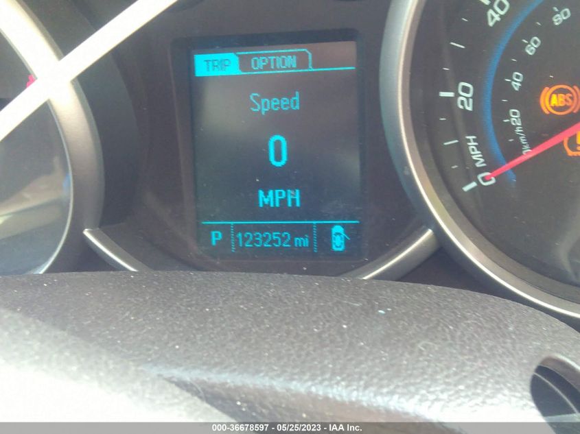 2014 CHEVROLET CRUZE 2LT - 1G1PE5SBXE7280920
