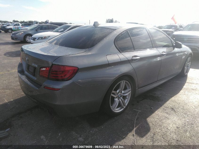 2013 BMW 5 SERIES 535I - WBAFR7C53DC829310