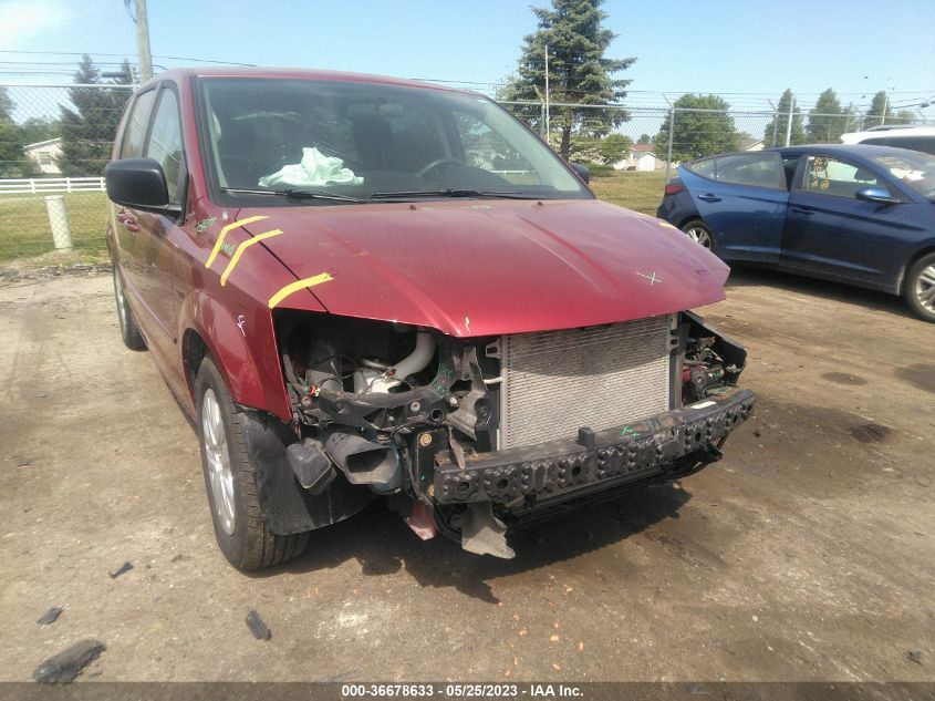 2015 DODGE GRAND CARAVAN SE - 2C4RDGBG7FR518281