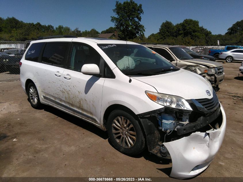 2014 TOYOTA SIENNA XLE/XLE AAS/LTD - 5TDYK3DC8ES449062