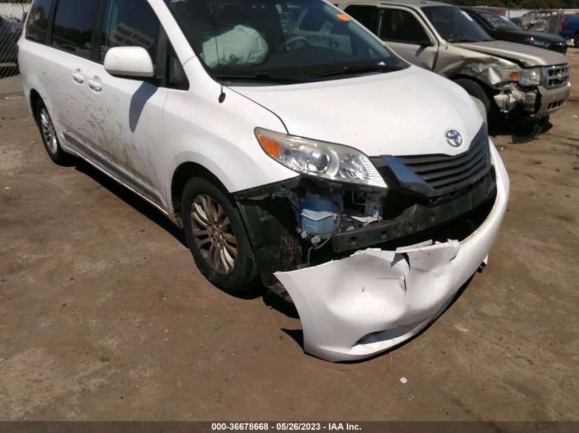 2014 TOYOTA SIENNA XLE/XLE AAS/LTD - 5TDYK3DC8ES449062