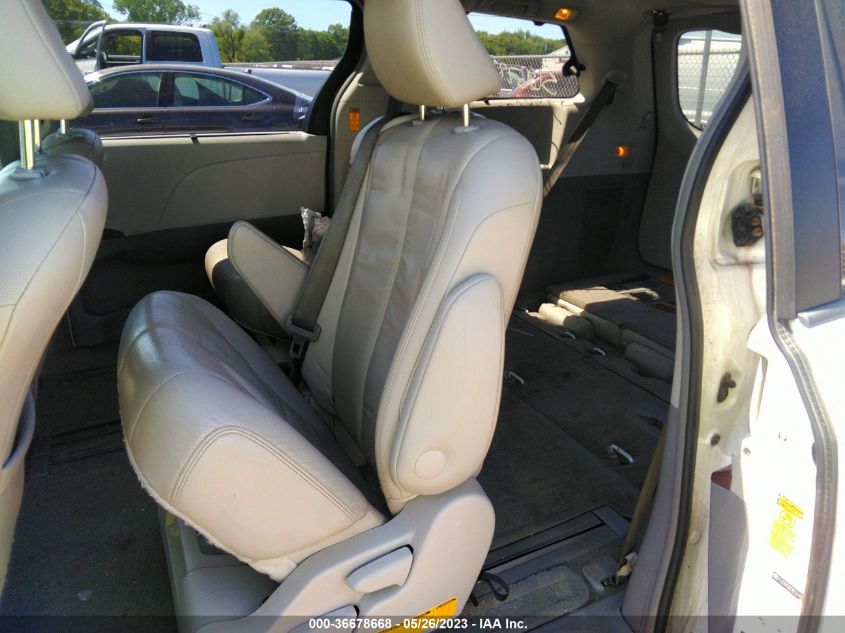 2014 TOYOTA SIENNA XLE/XLE AAS/LTD - 5TDYK3DC8ES449062