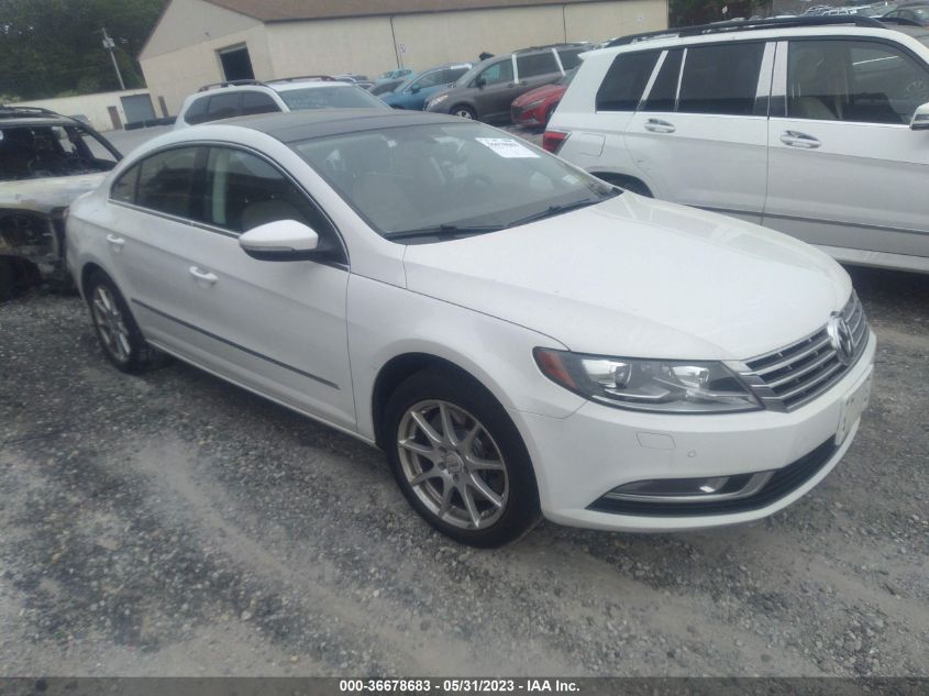 2013 VOLKSWAGEN CC VR6 EXECUTIVE 4MOTION - WVWGU7AN4DE524413