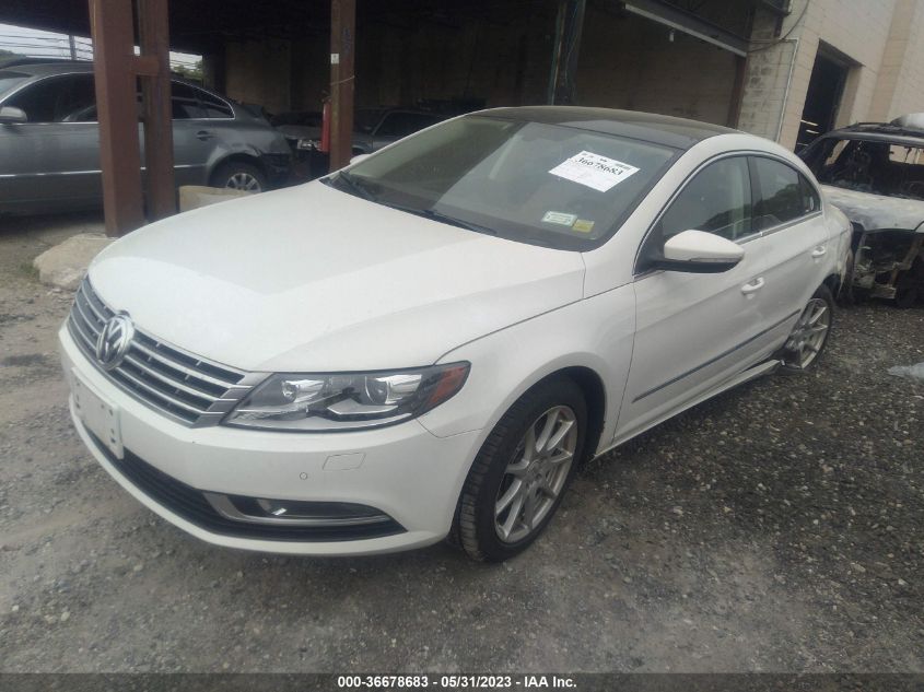 2013 VOLKSWAGEN CC VR6 EXECUTIVE 4MOTION - WVWGU7AN4DE524413