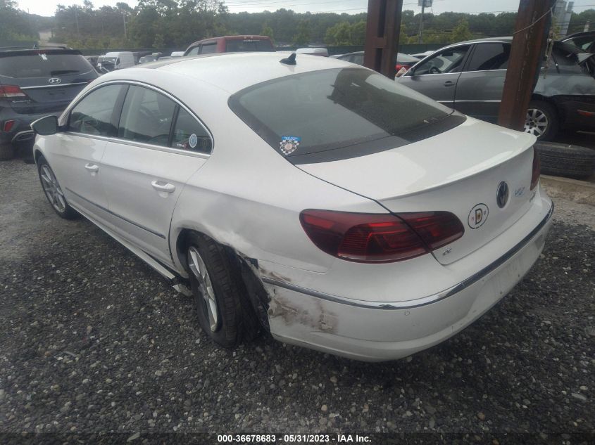 2013 VOLKSWAGEN CC VR6 EXECUTIVE 4MOTION - WVWGU7AN4DE524413