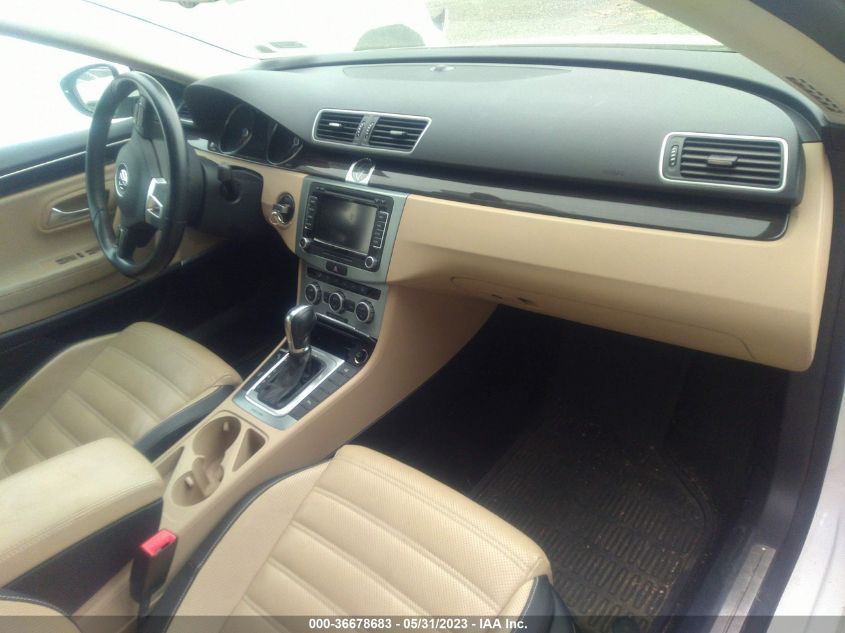 2013 VOLKSWAGEN CC VR6 EXECUTIVE 4MOTION - WVWGU7AN4DE524413