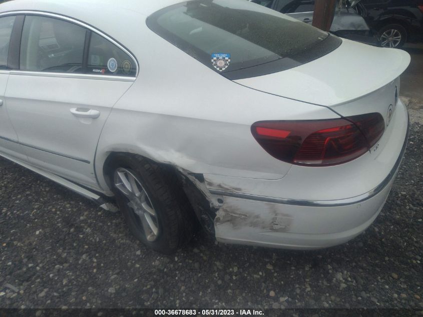 2013 VOLKSWAGEN CC VR6 EXECUTIVE 4MOTION - WVWGU7AN4DE524413