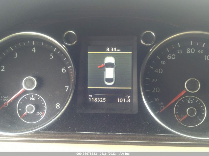 2013 VOLKSWAGEN CC VR6 EXECUTIVE 4MOTION - WVWGU7AN4DE524413