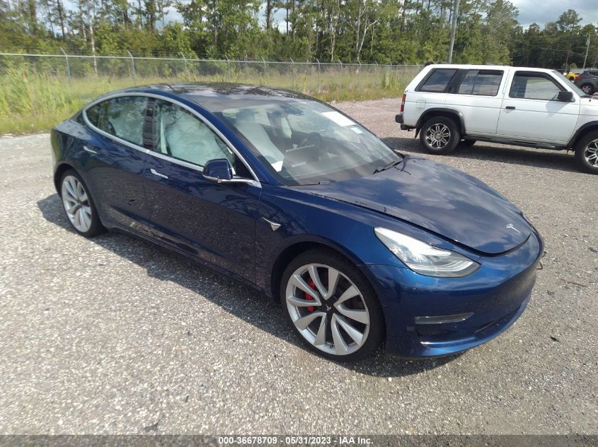 2018 TESLA MODEL 3 LONG RANGE - 5YJ3E1EB6JF080857