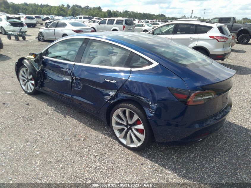 2018 TESLA MODEL 3 LONG RANGE - 5YJ3E1EB6JF080857