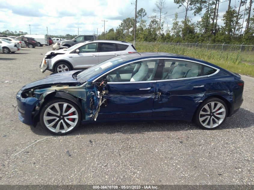 2018 TESLA MODEL 3 LONG RANGE - 5YJ3E1EB6JF080857