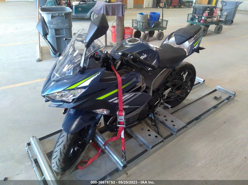 VIN JKAEXKH19NDAH2818 2022 KAWASAKI EX400
