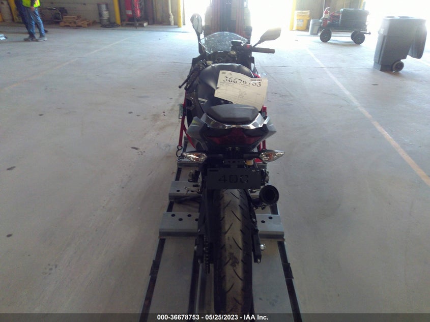 VIN JKAEXKH19NDAH2818 2022 KAWASAKI EX400