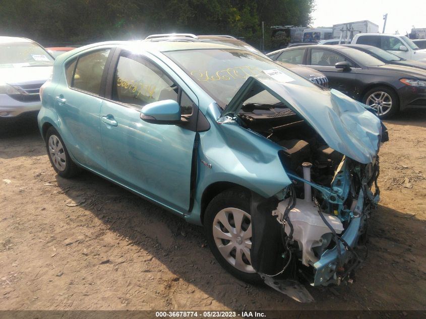 2013 TOYOTA PRIUS C ONE/TWO/THREE/FOUR - JTDKDTB34D1048753