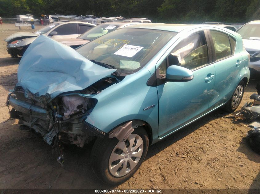 2013 TOYOTA PRIUS C ONE/TWO/THREE/FOUR - JTDKDTB34D1048753