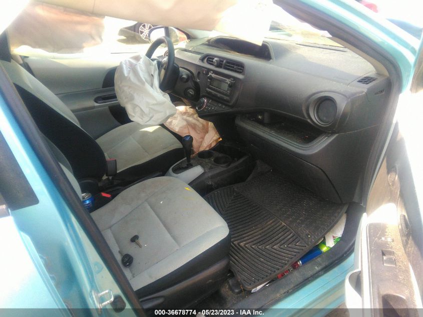 2013 TOYOTA PRIUS C ONE/TWO/THREE/FOUR - JTDKDTB34D1048753