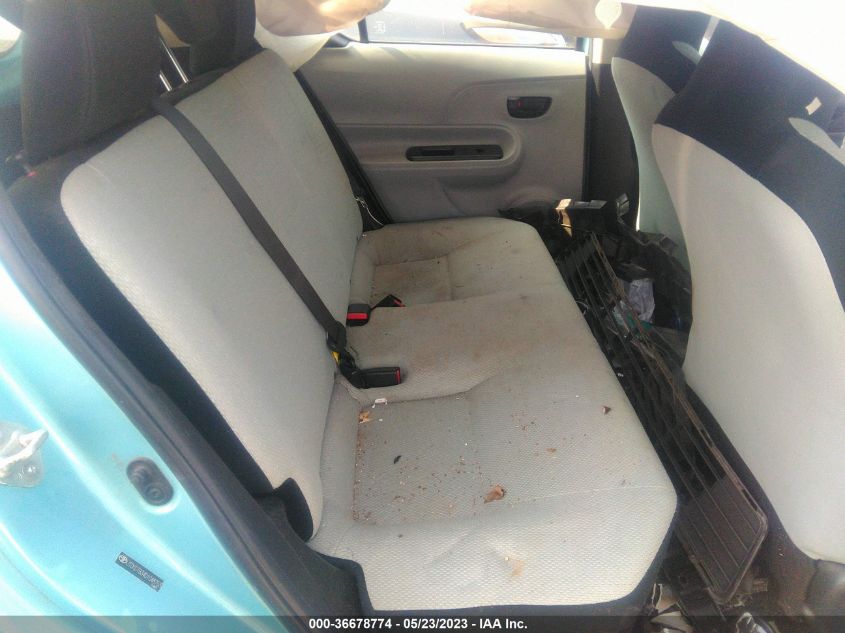 2013 TOYOTA PRIUS C ONE/TWO/THREE/FOUR - JTDKDTB34D1048753