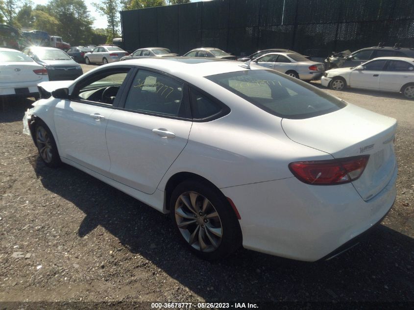 2015 CHRYSLER 200 S - 1C3CCCDG4FN615454