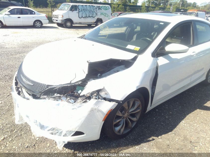 2015 CHRYSLER 200 S - 1C3CCCDG4FN615454
