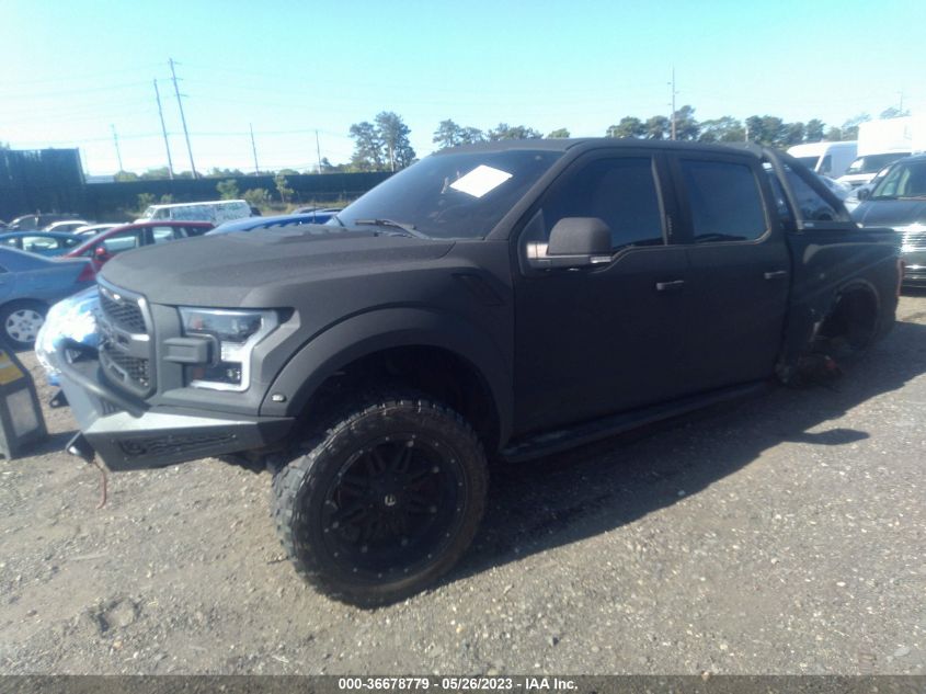 2018 FORD F-150 RAPTOR - 1FTFW1RG9JFA93887