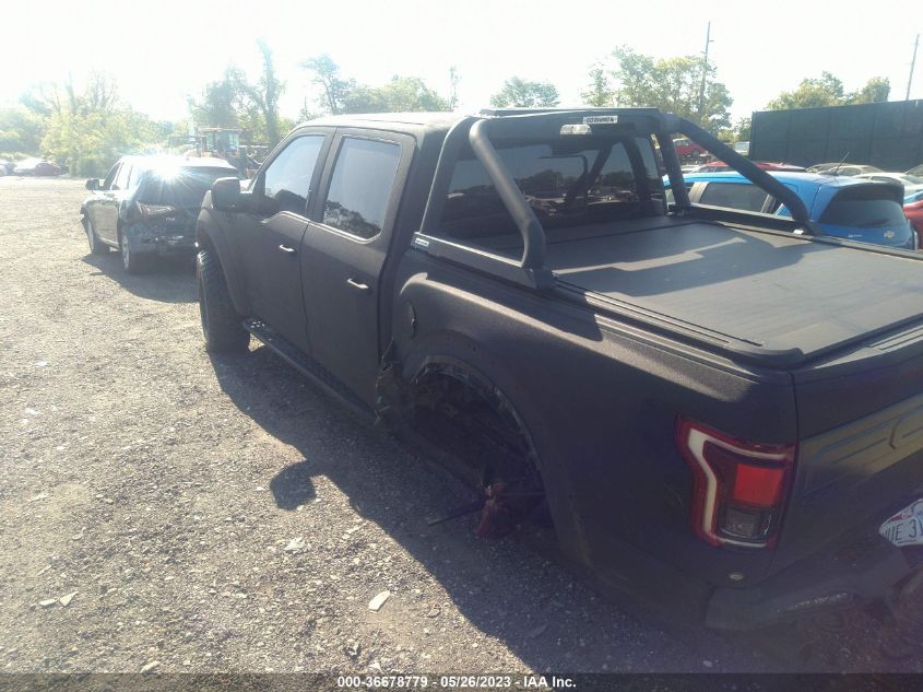 2018 FORD F-150 RAPTOR - 1FTFW1RG9JFA93887
