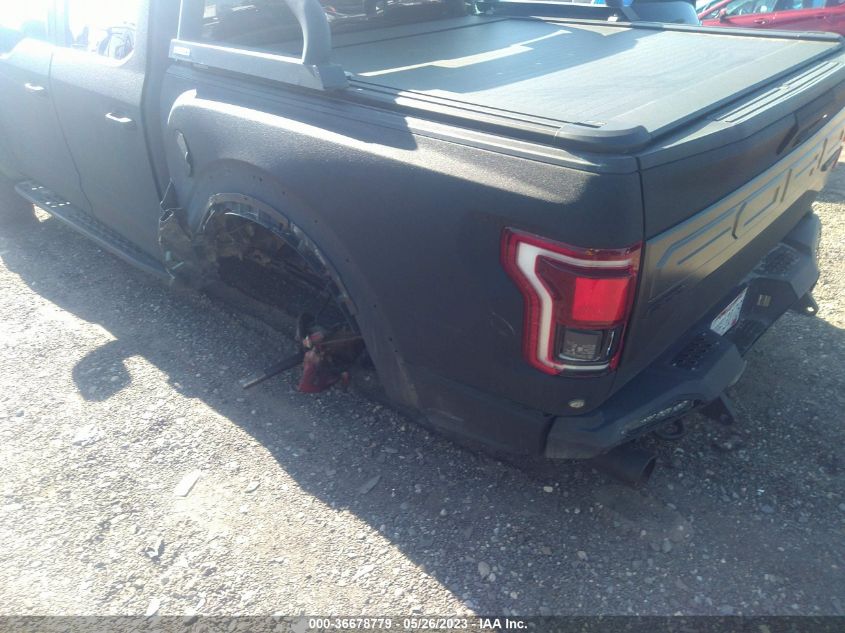 2018 FORD F-150 RAPTOR - 1FTFW1RG9JFA93887