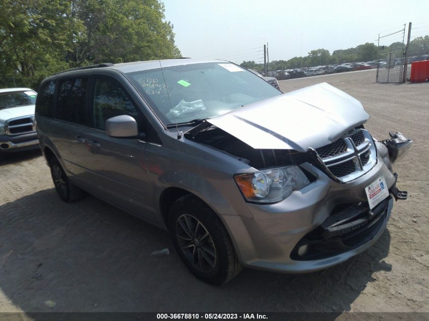 2017 DODGE GRAND CARAVAN SXT - 2C4RDGCGXHR858445