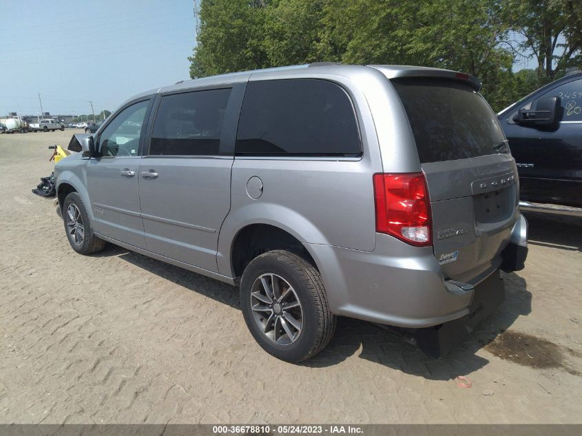 2017 DODGE GRAND CARAVAN SXT - 2C4RDGCGXHR858445