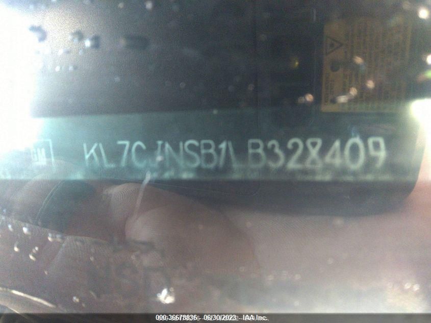 2020 CHEVROLET TRAX LS KL7CJNSB1LB328409
