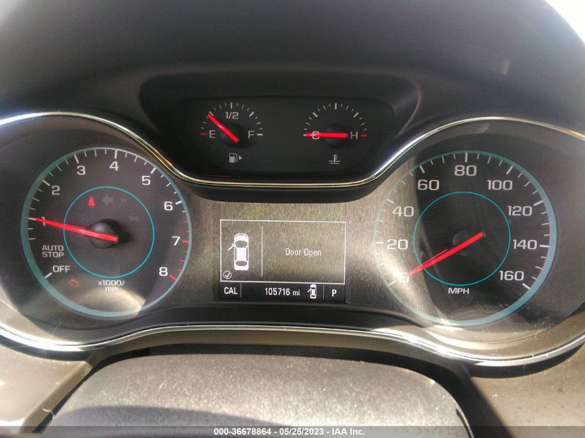 2018 CHEVROLET CRUZE LT - 1G1BE5SM6J7117686