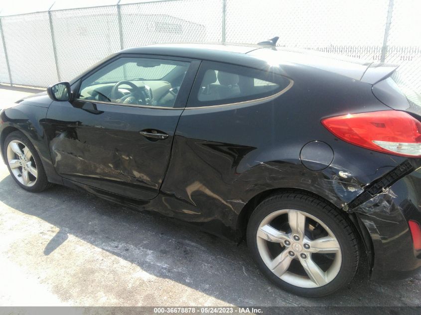 2014 HYUNDAI VELOSTER - KMHTC6AD7EU196992