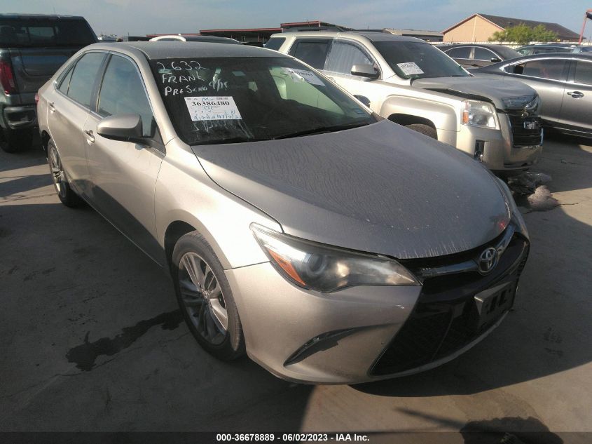 2016 TOYOTA CAMRY XLE/SE/LE/XSE - 4T1BF1FK5GU181794